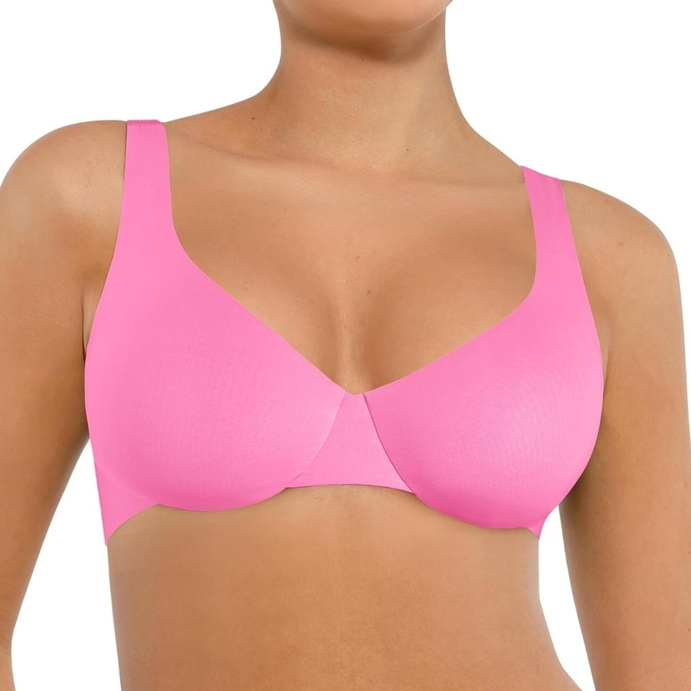 Seamless Pink Bra